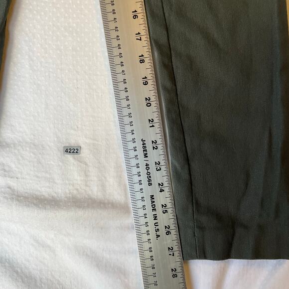 J.Crew Women Dress Pants Ryder  size 0 US Gray Mid Rise Slim Leg - Picture 4 of 9